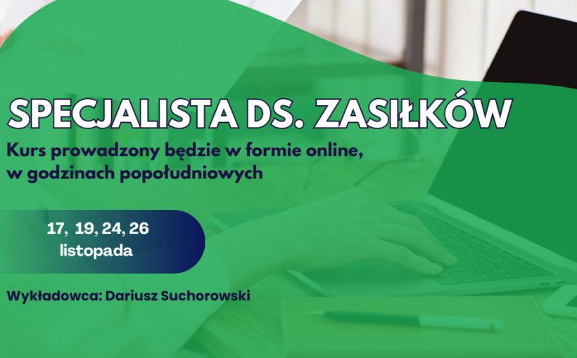 Zapraszamy do udziału w 18-godzinnym kursie popołudniowym online.