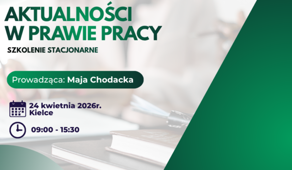 Aktualności w prawie pracy