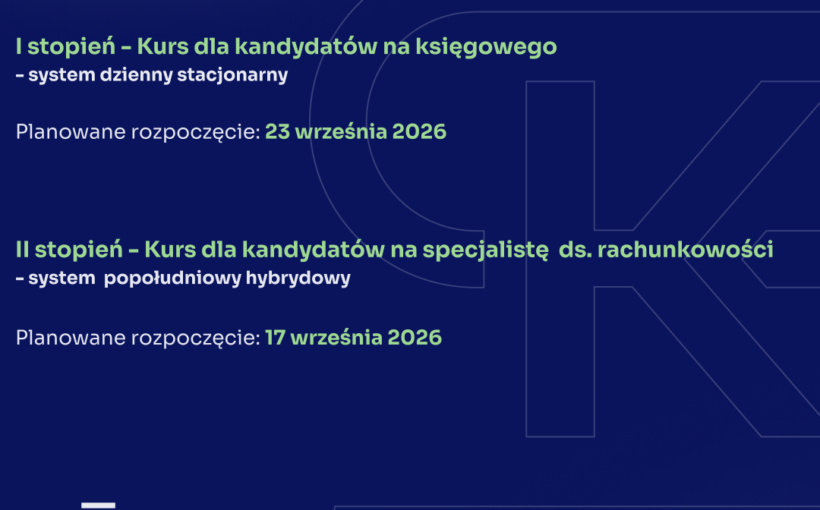 Wracamy z kursami po przerwie wakacyjnej 🔔Mamy jeszcze wolne miejsca na poniższe terminy, serdecznie zapraszamy do zapisów i udziału ✍️📖