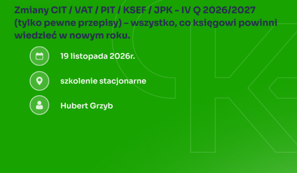 Przełom 2026 i 2027 roku przynosi kolejne zmiany w podatkach – ale które z nich są już pewne, a które nadal pozostają tylko projektami?